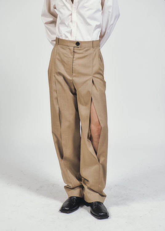 FRONT SLIT PANTS