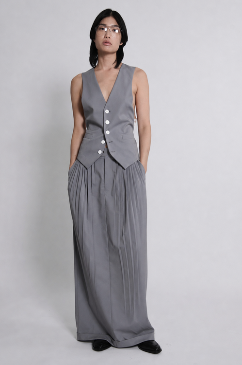 SS25 PATTI VEST - COOL GREY