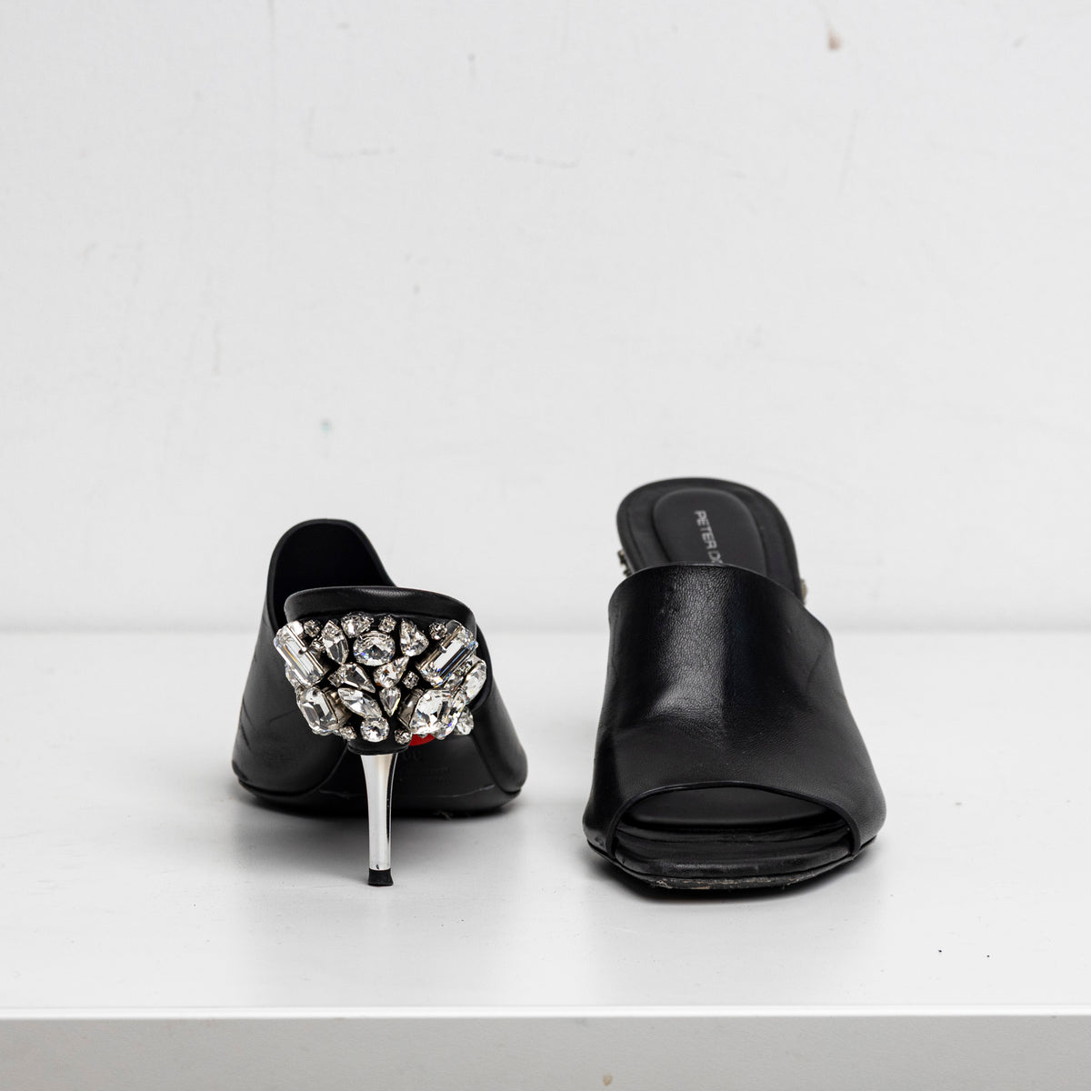 Crystal Sandal Black EU39 #1