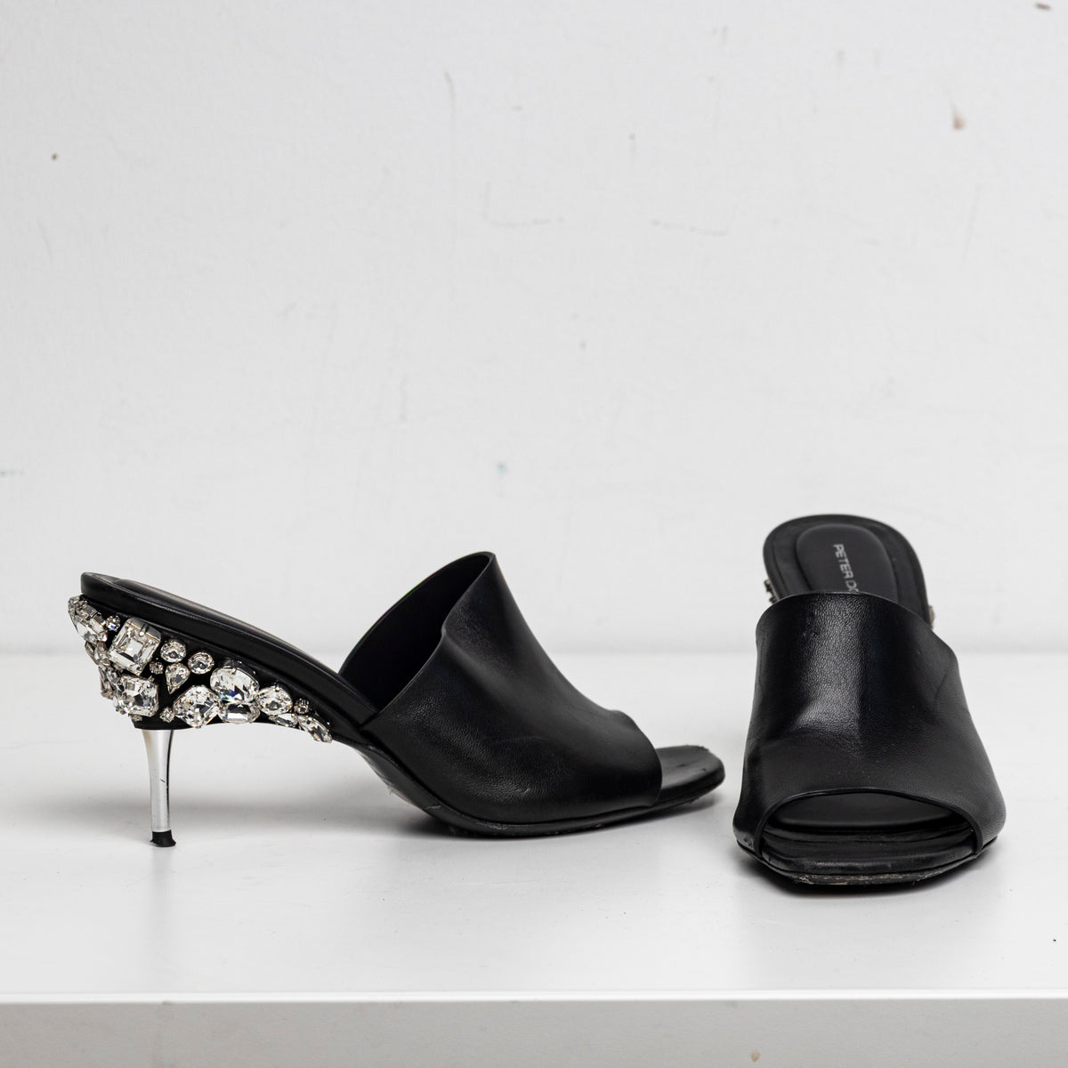 Crystal Sandal Black EU39 #1