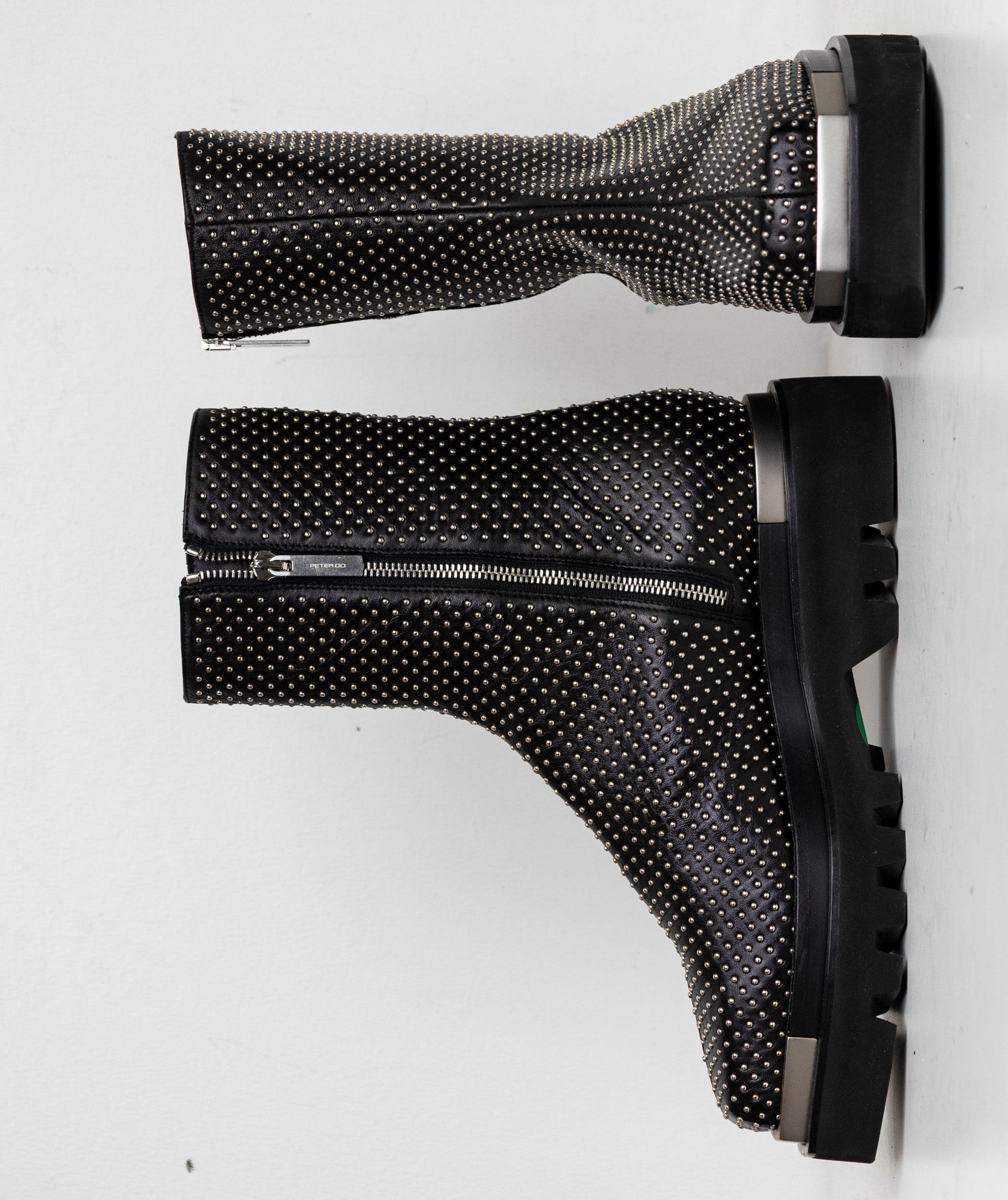 Metal Everyday Combat Boots Studded EU40 (Like New)