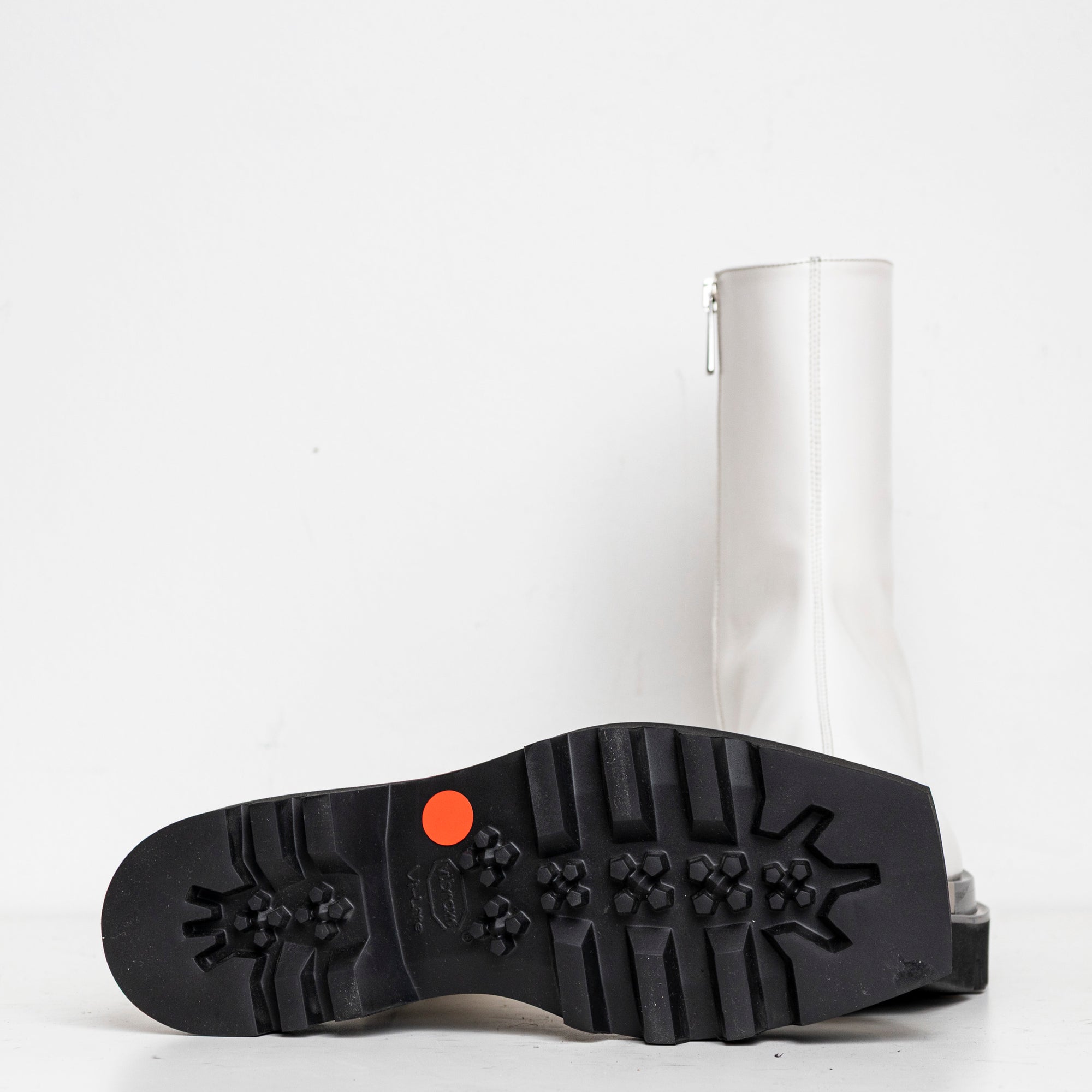 Metal Everyday Combat Boots White EU40