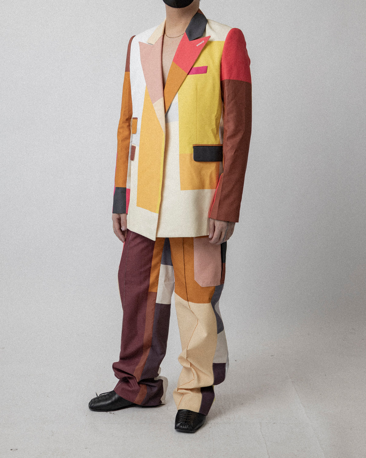 Colorblock Blazer Multicolor CS17