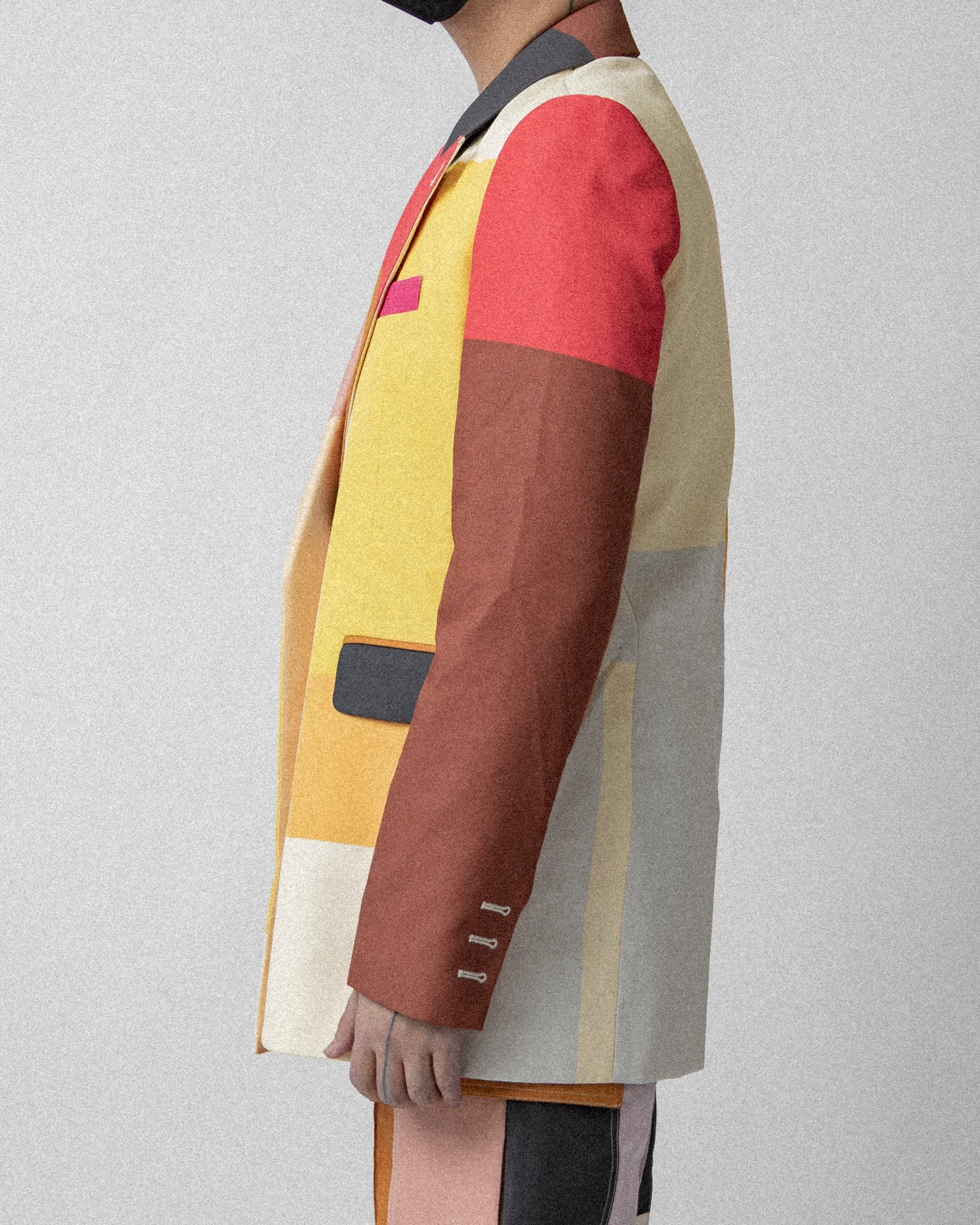 Colorblock Blazer Multicolor CS17