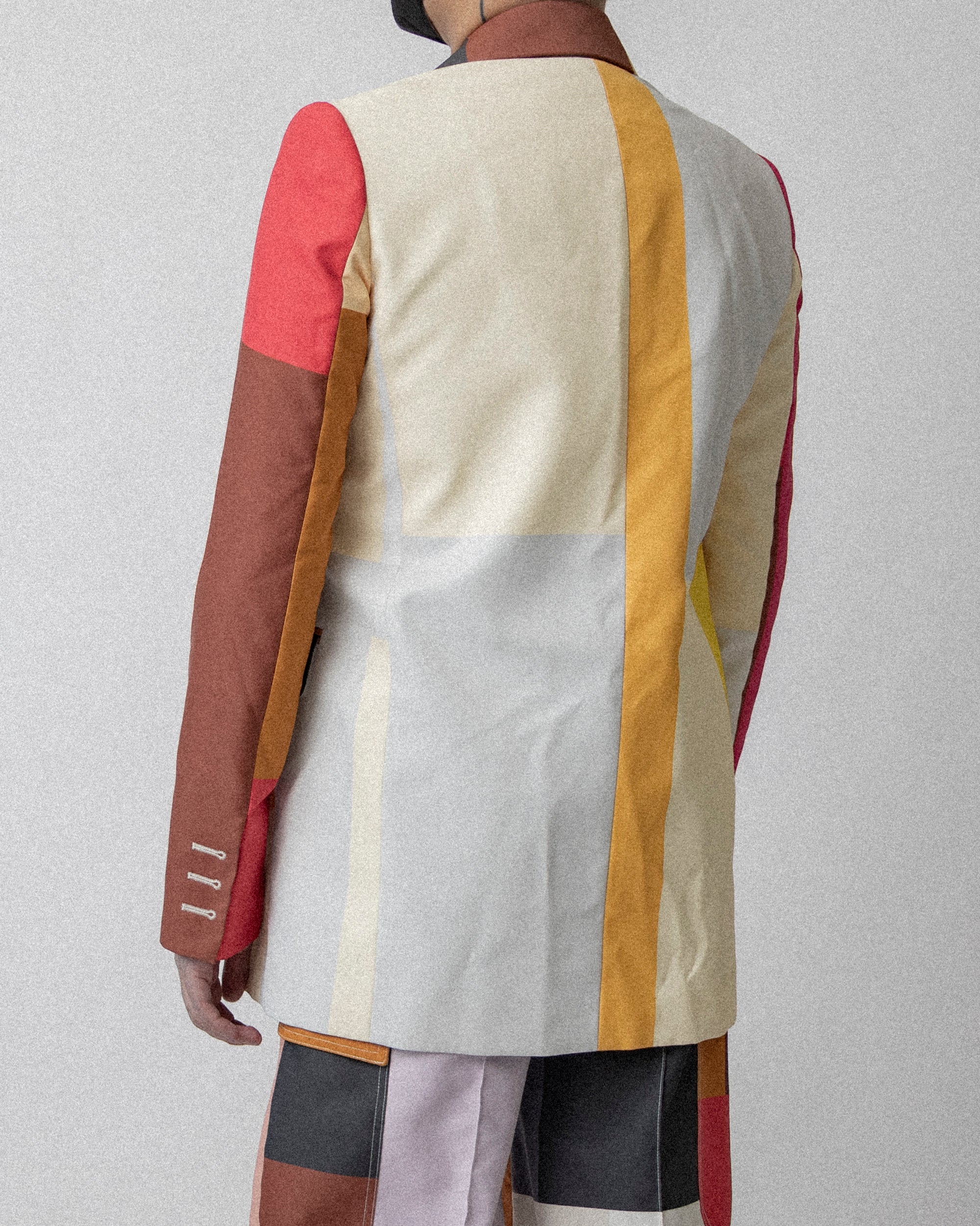 Colorblock Blazer Multicolor CS17