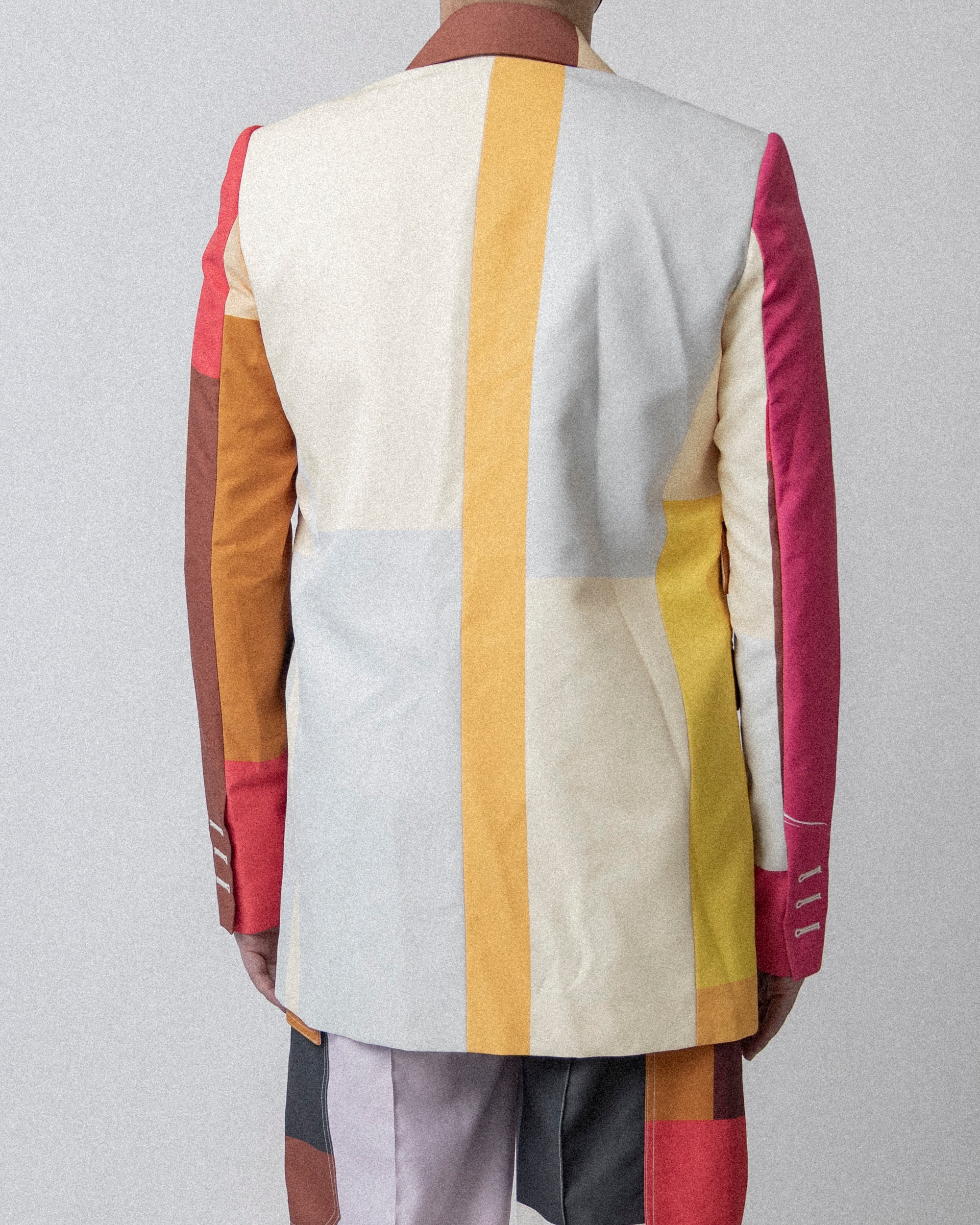 Colorblock Blazer Multicolor CS17