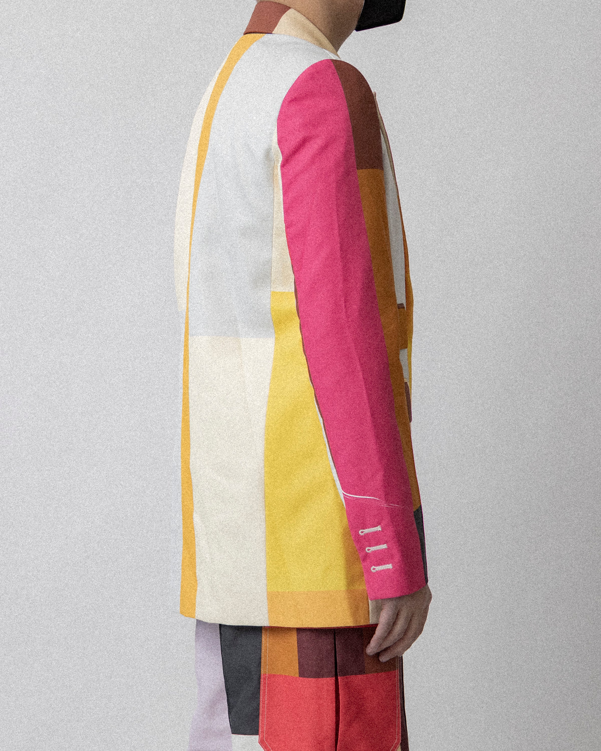 Colorblock Blazer Multicolor CS17