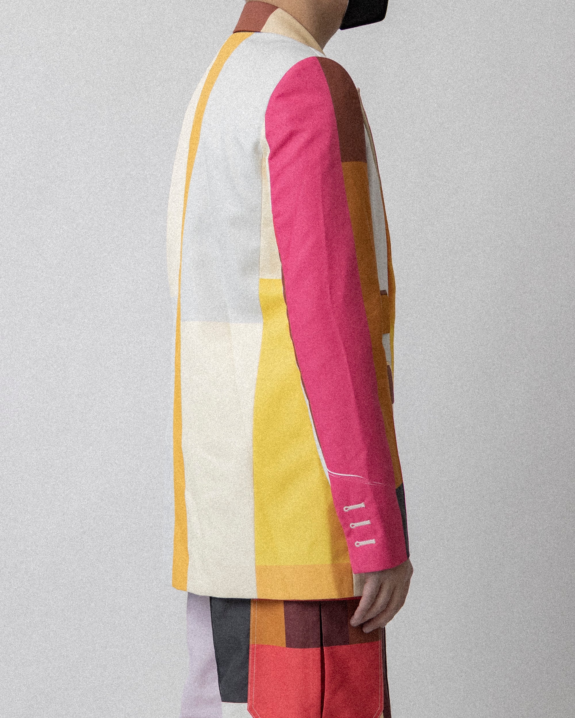 Colorblock Blazer Multicolor CS17