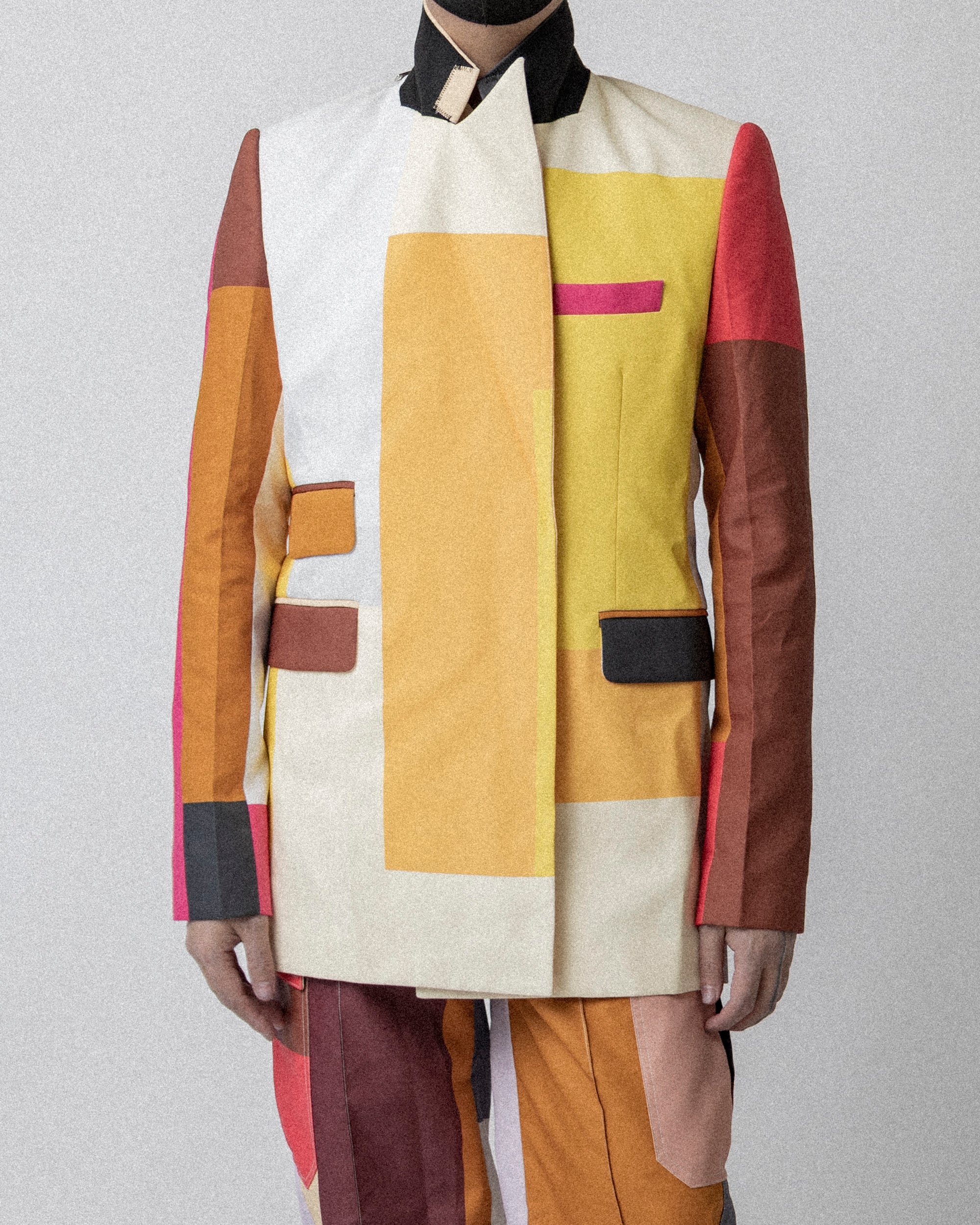 Colorblock Blazer Multicolor CS17