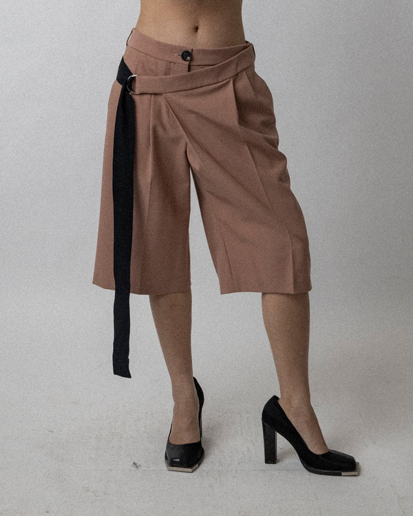 Wrapped Short Wool Pink - Waist 33''